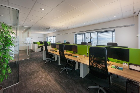 Bouwfoto van de nieuwbouw in Blaricummermeent.