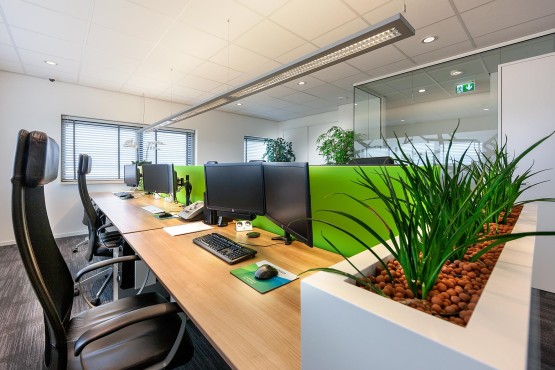 Bouwfoto van de nieuwbouw in Blaricummermeent.