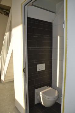 Bouwfoto van de nieuwbouw in Blaricummermeent.