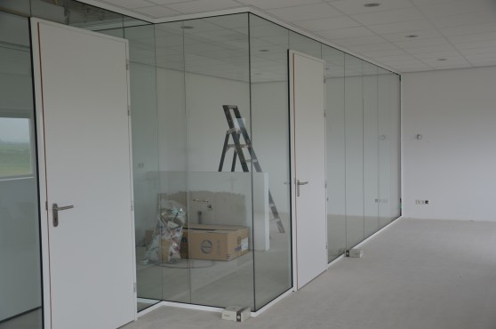 Bouwfoto van de nieuwbouw in Blaricummermeent.