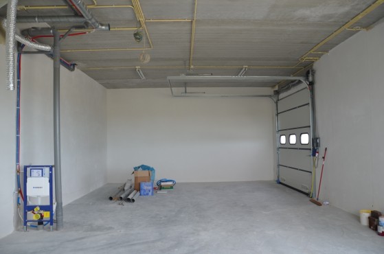Bouwfoto van de nieuwbouw in Blaricummermeent.