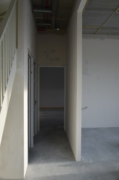Bouwfoto van de nieuwbouw in Blaricummermeent.