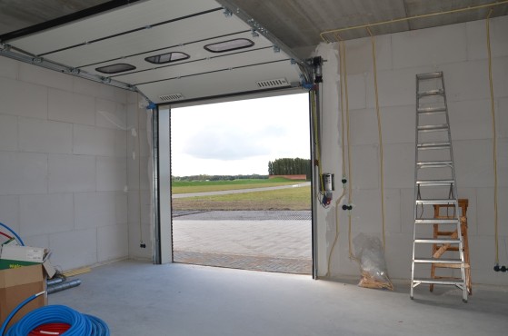 Bouwfoto van de nieuwbouw in Blaricummermeent.