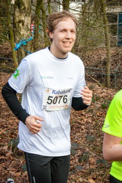 Team Websteen tijdens de Trappenbergloop.