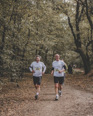 Websteen in actie tijdens de Wolfskamerloop 2019.