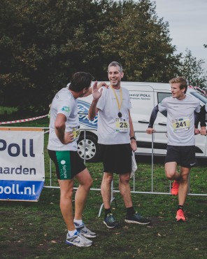 Websteen in actie tijdens de Wolfskamerloop 2019.