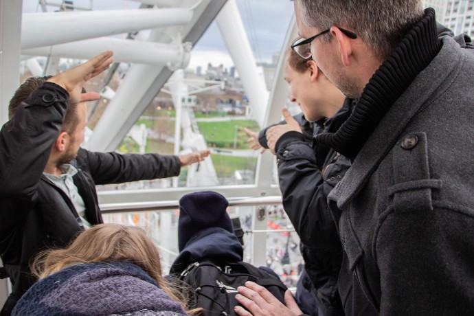 Het team van Websteen in Londen