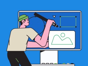 Tekening bij het artikel genaamd Hoe kies ik de juiste afbeeldingen voor mijn website?