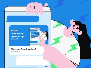 Tekening bij het artikel genaamd Wat is een Open Graph logo?