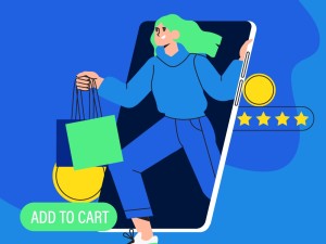 Tekening bij het artikel genaamd Hoe werkt Google Shopping?
