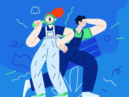 Tekening bij het artikel genaamd Waarom je niet altijd je eigen advertenties in Google kunt terugvinden
