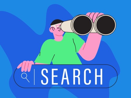 Tekening bij het artikel genaamd Hoe werkt SEO?