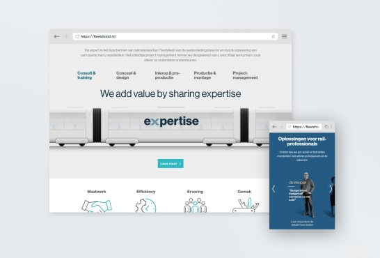 Website screenshot van fleetshield.nl.