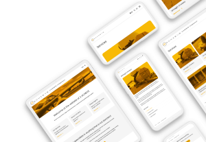 Laptop en telefoon met daarop de website van 2 ACHIEVE