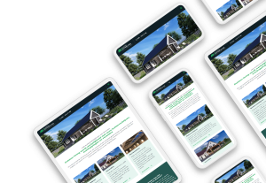 Laptop en telefoon met daarop de website van Almere Buitenleven