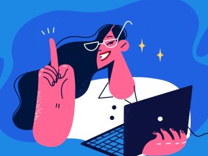 Tekening bij het artikel genaamd 10 tips voor het maken van een effectieve landingspagina