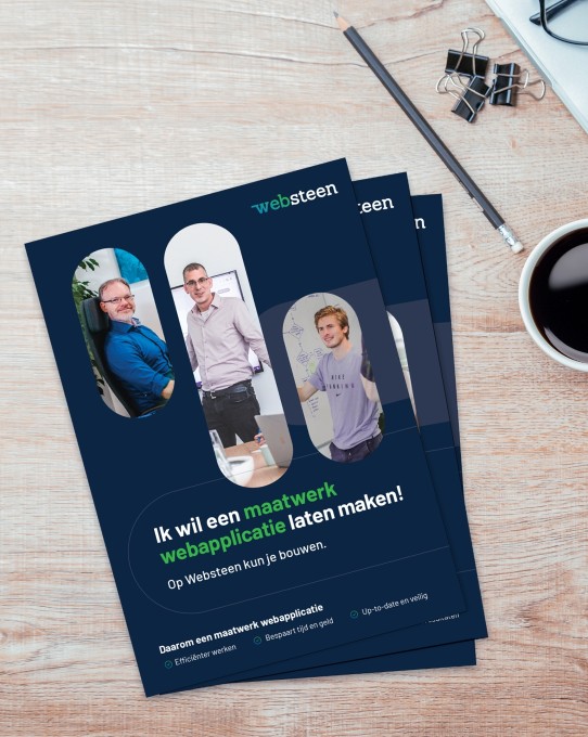 Whitepaper van Websteen over het ontwikkelen van een webapplicaties