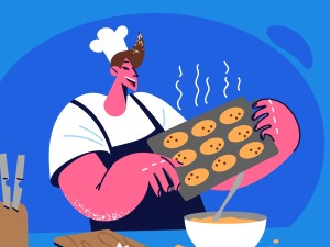 Tekening bij het artikel genaamd Wanneer heb ik een cookiemelding/cookielijst nodig?