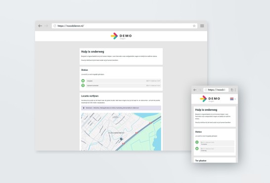 Schetsen van de webapplicatie voor Bergnet