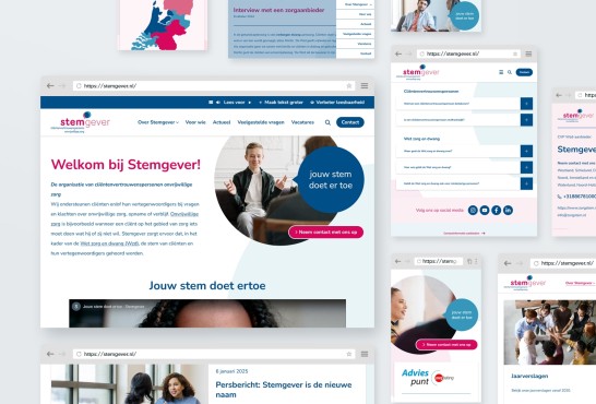 Schetsen van de website in Figma het ontwerp programma van Websteen