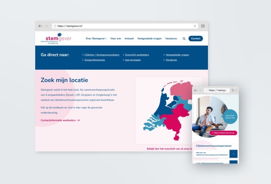 Schetsen van de website in Figma het ontwerp programma van Websteen