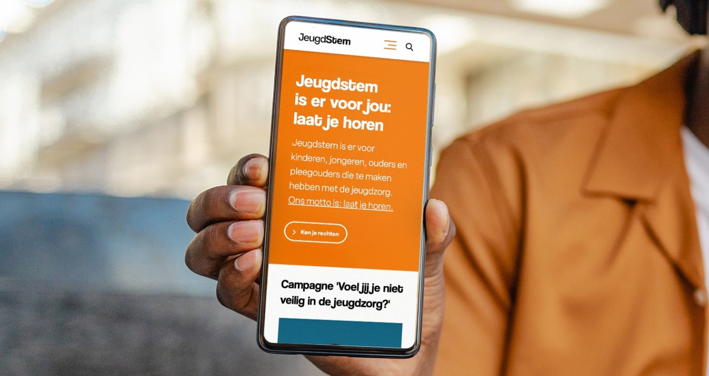 Maatwerk website & 'werken-bij' website voor Jeugdstem