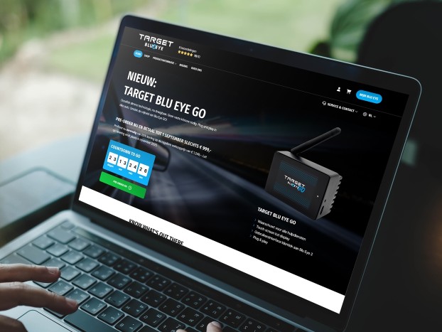 Maatwerk webshop voor Target Blu eye