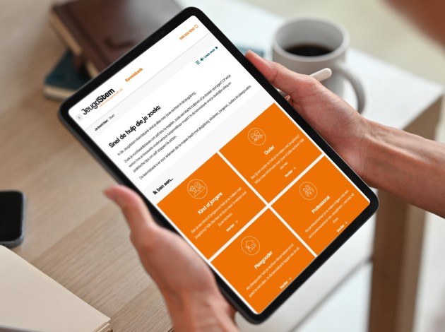 Kennisbank met AI zoekfunctie voor Jeugdstem