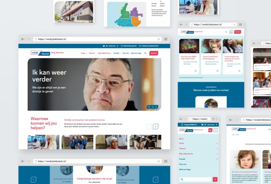 Website voor Welzijn Lelystad