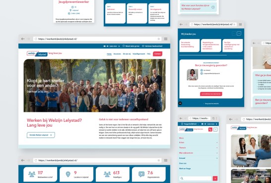 Website voor Welzijn Lelystad