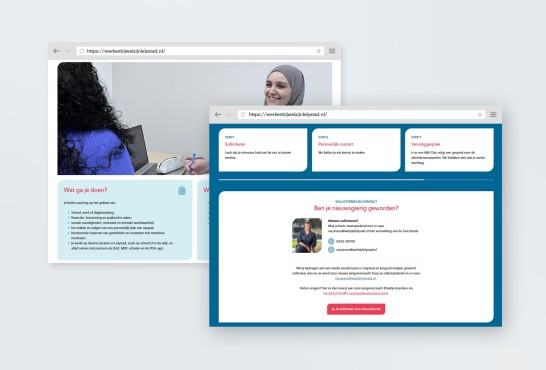 Website voor Welzijn Lelystad