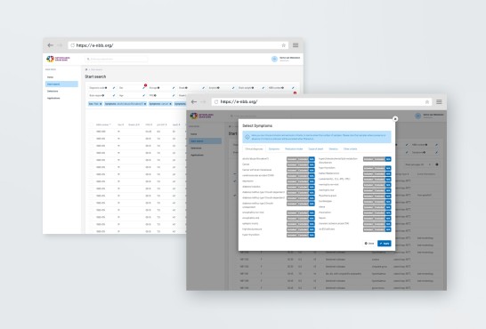 Webapplicatie voor Nederlandse Hersenbank