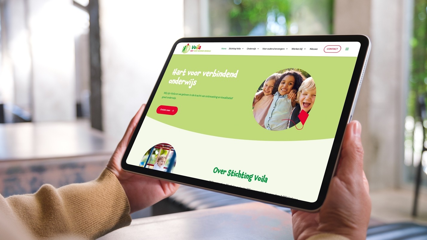 Diverse schoolwebsites voor Voila Leusden
