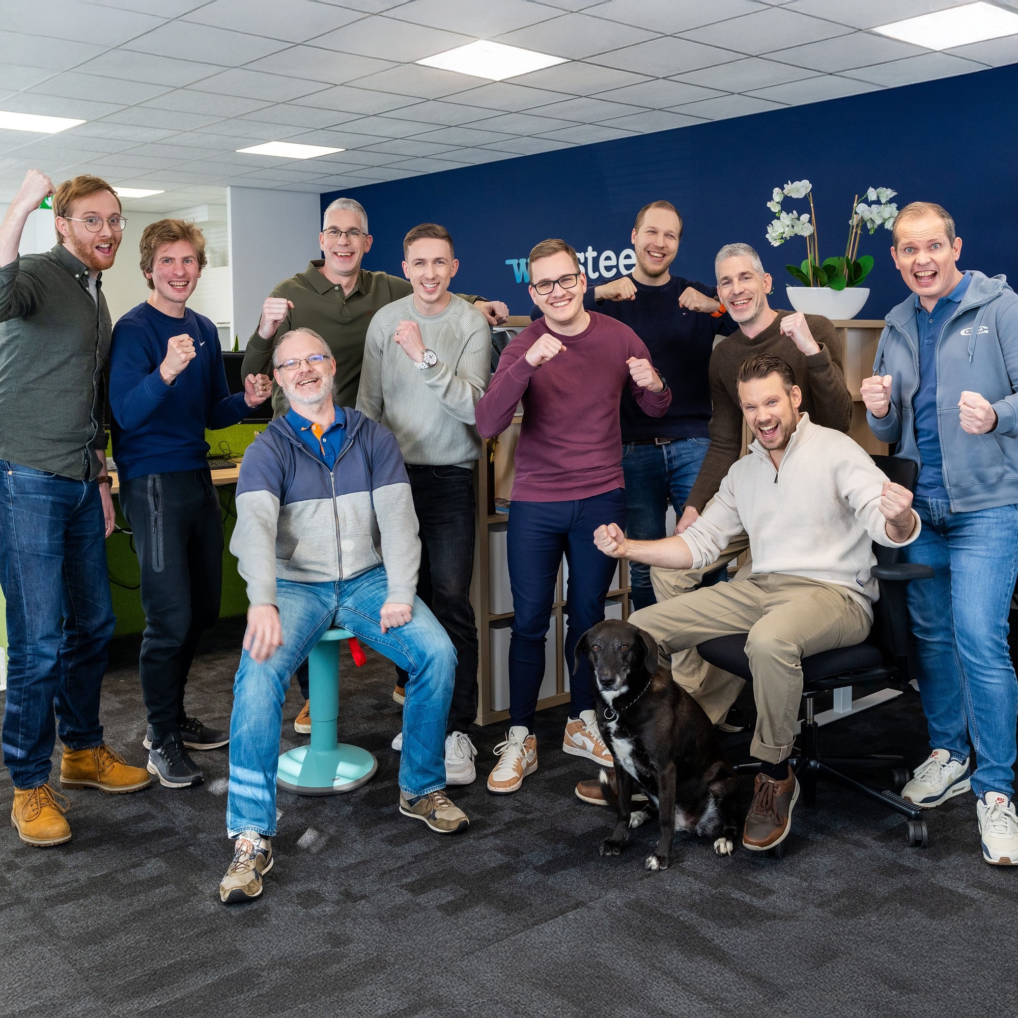 Het team van Websteen