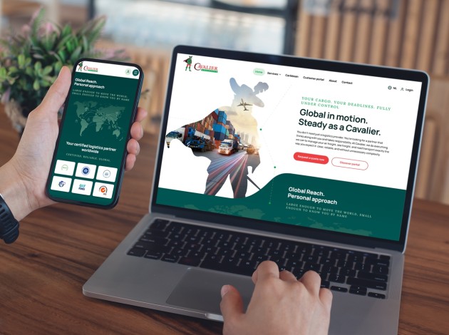 Website op maat voor Cavalier