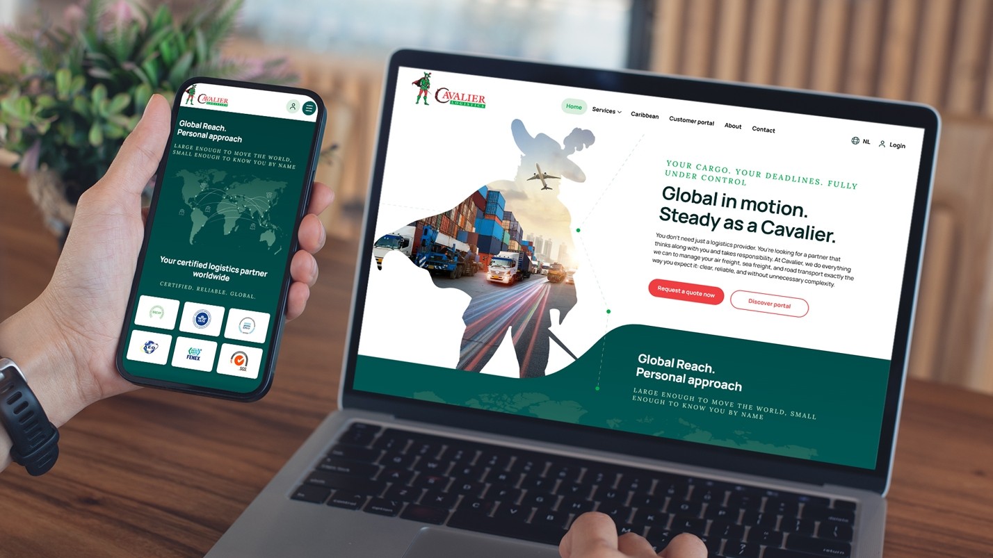 Website op maat voor Cavalier