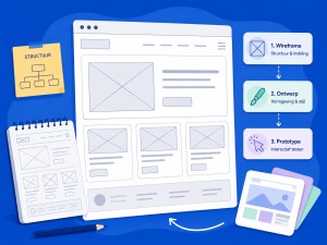Wireframe voor een website laten maken: wat is het en waarom loont het?