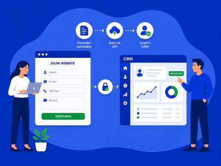 CRM koppeling met je website laten maken: hoe werkt dat?