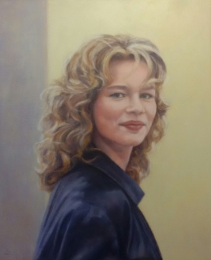 olieverf 50 x 60 Licht-donker