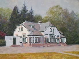 't Leihuis olieverf 40 x 50 cm