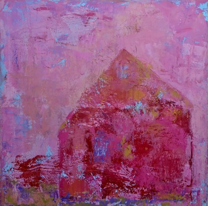 9, acrylverf 40 x 40 cm