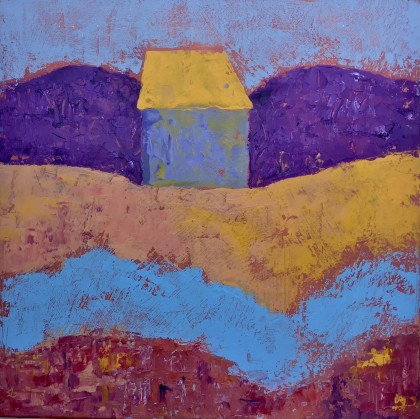 1, acrylverf 40 x 40 cm