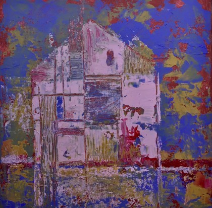 5, acrylverf 40 x 40 cm
