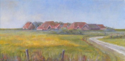 Striep olieverf