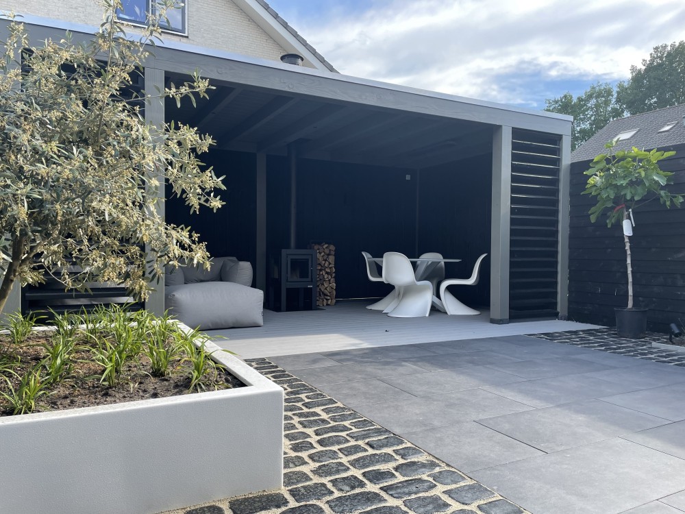 Trendhout Palermo | Moderne tuinrenovatie | Naarden