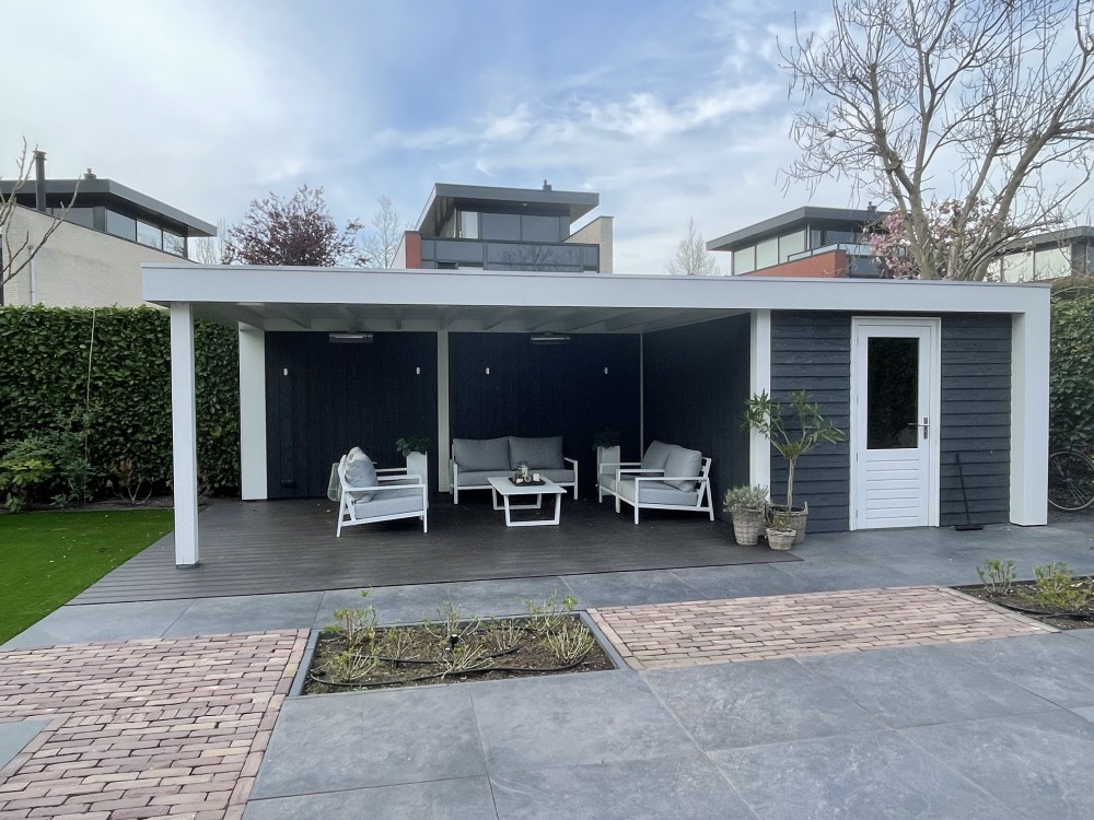 Trendhout Verona en tuinaanleg - Huizen