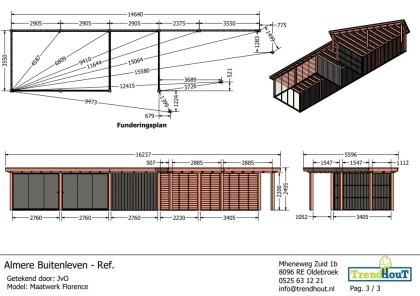 constructie tekening