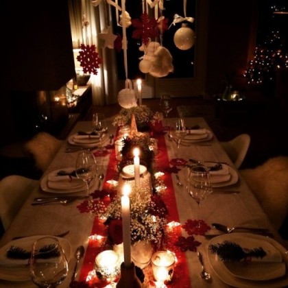kersttafel-rood