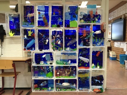 De Afvaljuf - Plastic Soep, expositie