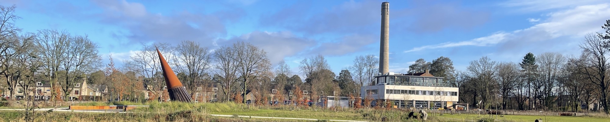 Elementen in het Elisabeth Groen-park.
